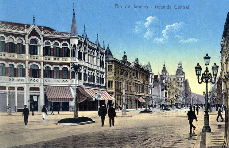 Avenida Central, Rio de Janeiro, circa 1900